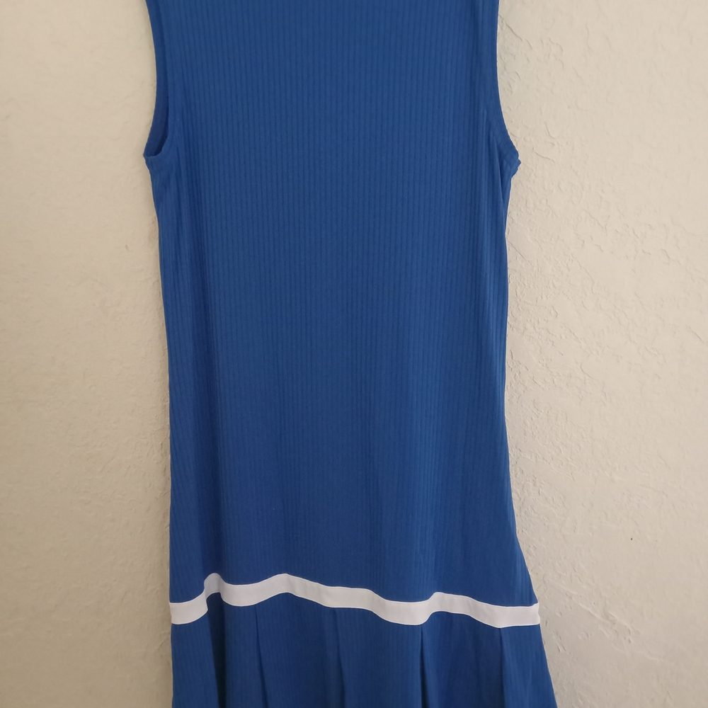 Slazenger Dress Golf Top with White and Yellow Accents